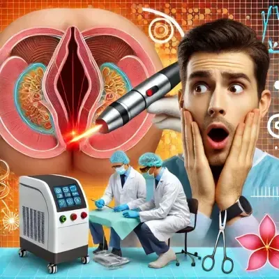 درمان لیزری فیشر مقعدی در کلینیک و آشنایی بیماران با روش لیزر بدون درد