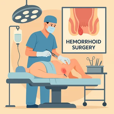 لیزر بواسیر در بیمارستان دولتی