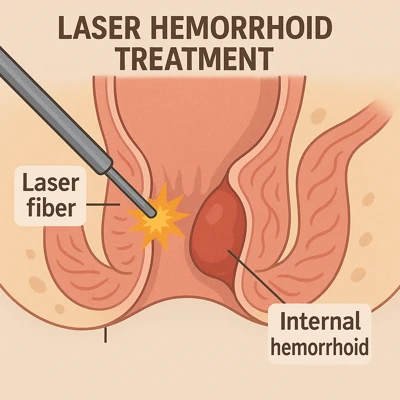 هزینه لیزر بواسیر در بیمارستان میلاد