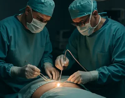 تصویری از روند درمان و کاهش درد بعد از عمل هموروئید با لیزر