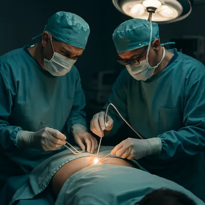 تصویری از روند درمان و کاهش درد بعد از عمل هموروئید با لیزر