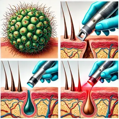 لیزر سینوس پیلونیدال؛ بهترین روش درمان بدون جراحی و بدون عود!