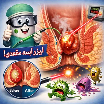 لیزر آبسه مقعدی