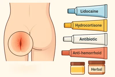 پماد برای درمان زخم مقعدی در بزرگسالان