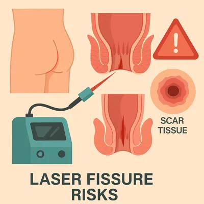 معایب لیزر شقاق