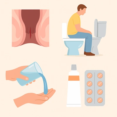 شقاق مقعدی چگونه درمان می‌شود؟