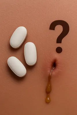 ترشح چرکی ناشی از فیستول مقعدی