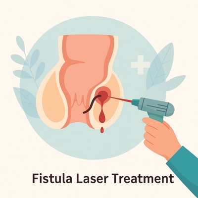 درمان غیرجراحی فیستول مقعدی با لیزر