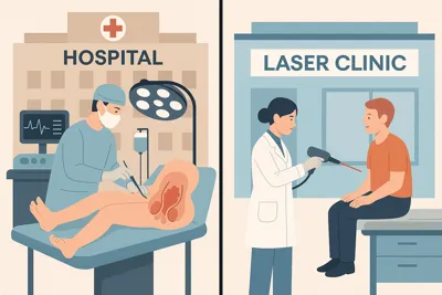 کدام بیمارستان عمل لیزر بواسیر انجام می‌دهد؟