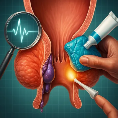 عکس واقعی درمان هموروئید با لیزر