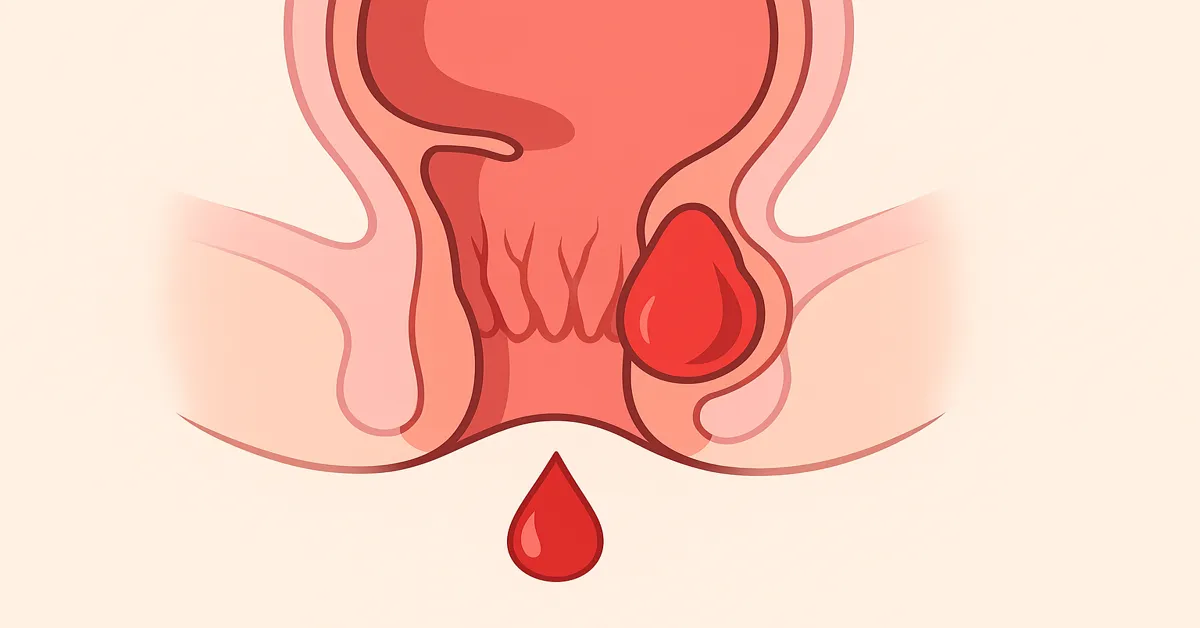 سوزش مقعدی و خونریزی و نشانههای التهاب رکتوم