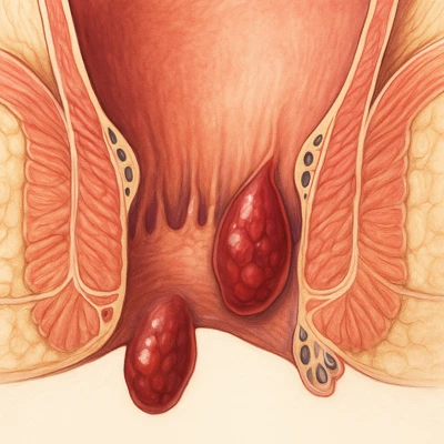 بواسیر داخلی چیست همراه با علائم هموروئید و التهاب مقعد