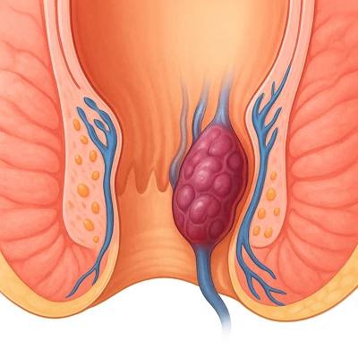 بواسیر داخلی چیست با نشانه پرولاپس و التهاب رگ‌های مقعد