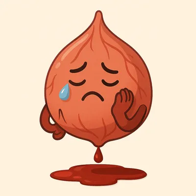 تصویر خلاقانه خونریزی و التهاب رگ‌های نشیمنگاهی همراه با درد