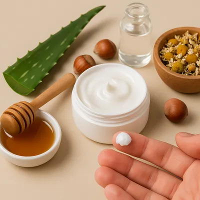 ترکیب گیاهی آلوئهورا و بابونه برای تسکین التهاب مقعد