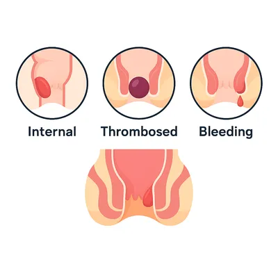 نشانههای ورم دردناک و خونریزی مقعدی در بیماری نشیمنگاهی