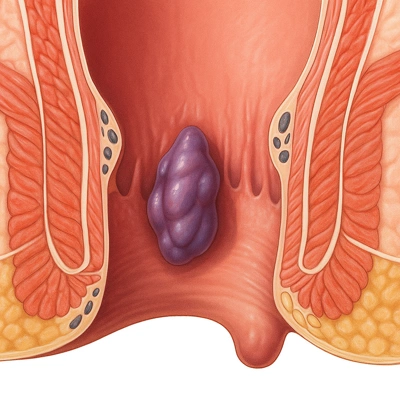 مقطع داخلی رکتوم در درمان هموروئید داخلی و بواسیر