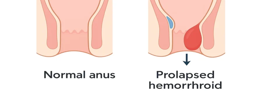 بواسیر بیرون‌زده و روش‌های درمان