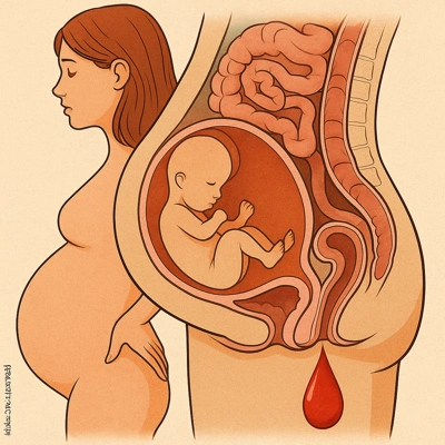 علائم شایع بواسیر و یبوست در دوران بارداری همراه با التهاب روده و درد نشیمنگاه