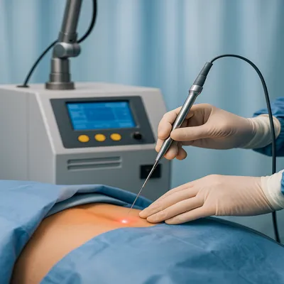 ابزار لیزر پیشرفته در حین عمل بدون خون‌ریزی و با ترمیم سریع