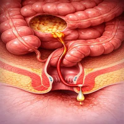 عفونت فعال و زخم دردناک اطراف مقعد