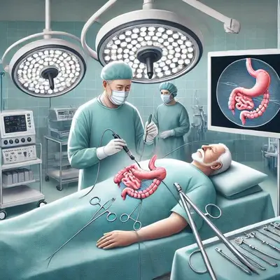 نمای آموزشی از ضایعه و زخم مقعدی