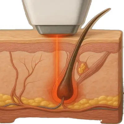 درمان مو برگشتی با لیزر
