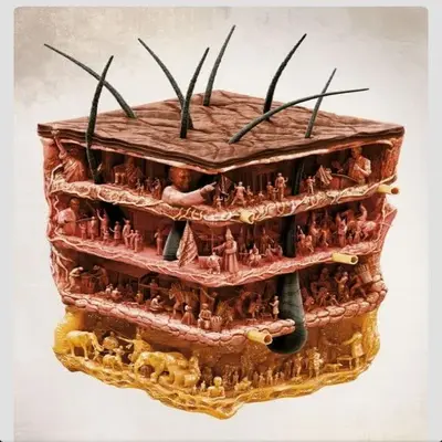 عکس مو برگشتی